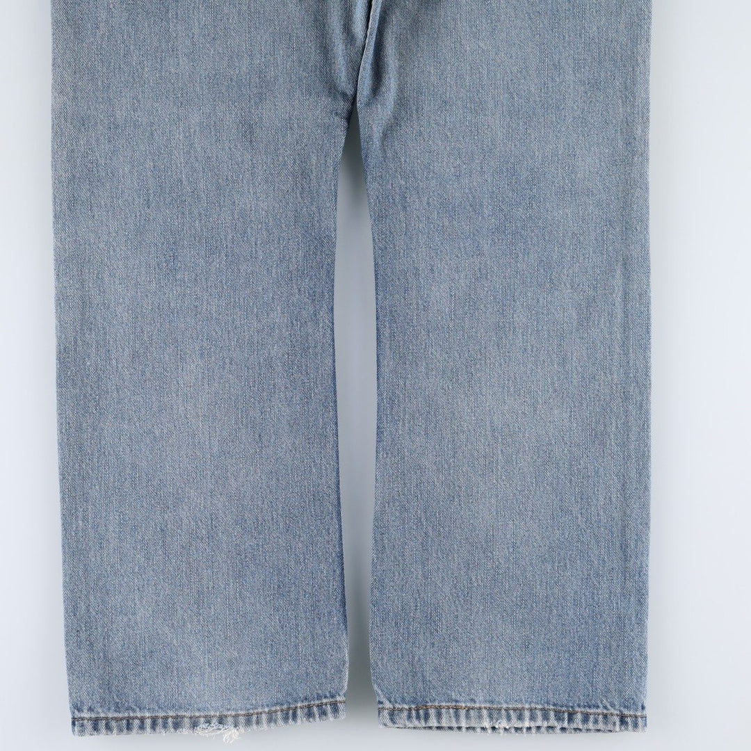 Levi's 505 Straight Fit Tapered Denim Pants, Men's, Size 35 cotton blue type Vintage Second Hand