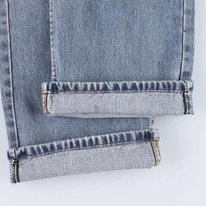 Levi's 505 Straight Fit Tapered Denim Pants, Men's, Size 35 cotton blue type Vintage Second Hand