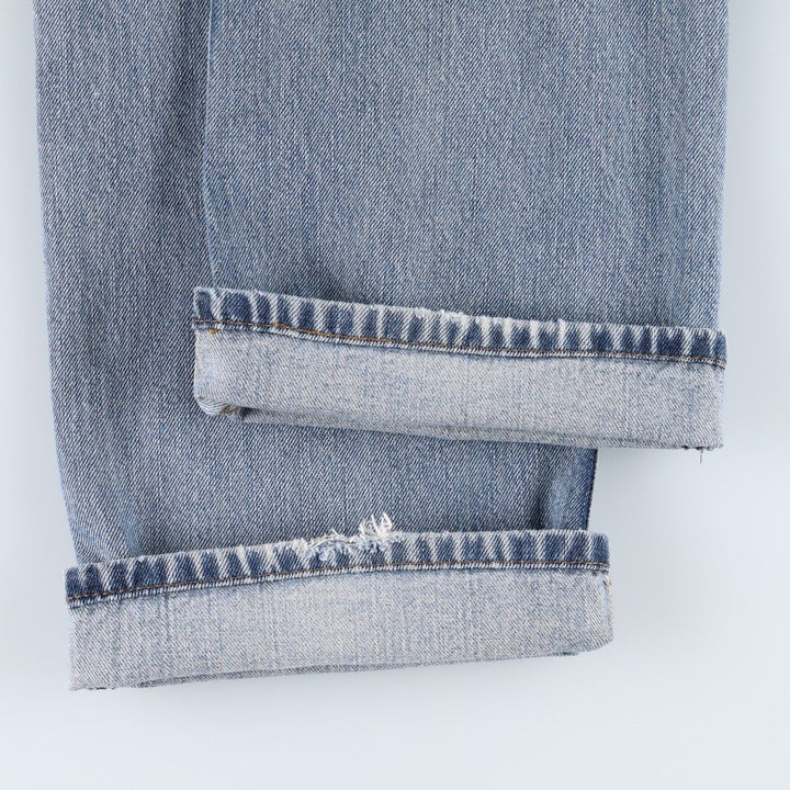 Levi's 505 Straight Fit Tapered Denim Pants, Men's, Size 35 cotton blue type Vintage Second Hand