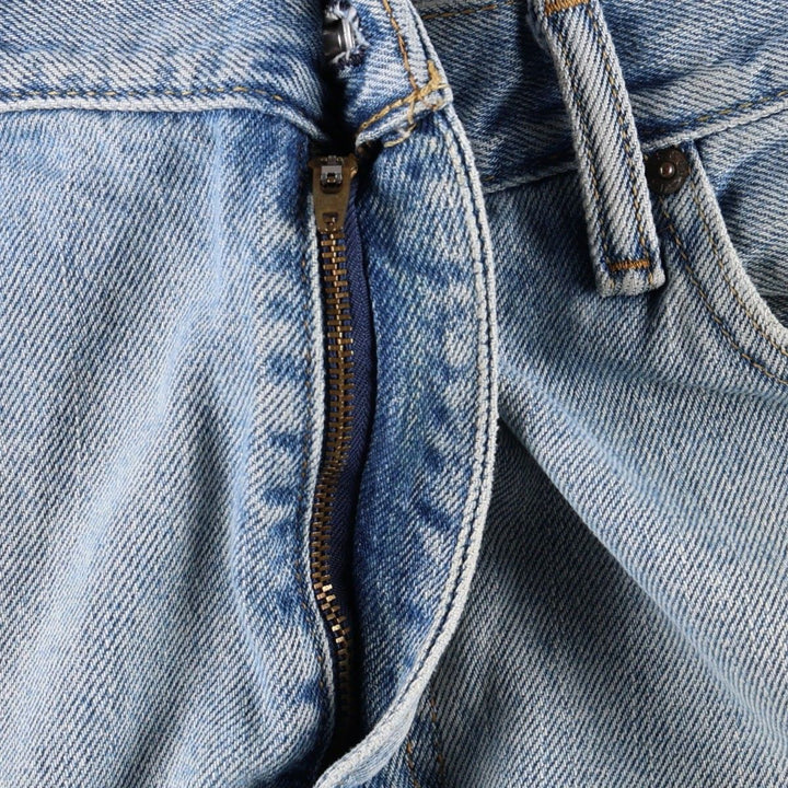 Levi's 505 STRAIGHT FIT tapered denim pants for men, size w36 cotton blue type Vintage Second Hand