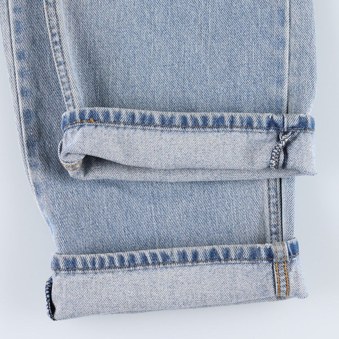 Levi's 505 STRAIGHT FIT tapered denim pants for men, size w36 cotton blue type Vintage Second Hand