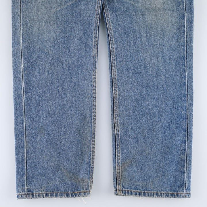Levi's 505 tapered denim pants for men, size w36 cotton blue type Vintage Second Hand