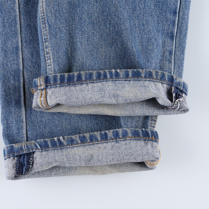Levi's 505 tapered denim pants for men, size w36 cotton blue type Vintage Second Hand