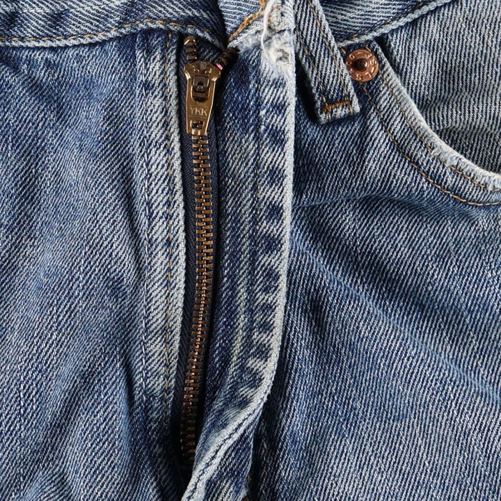 Levi's 505 REGULAR FIT tapered denim pants for men, size w32 cotton blue type Vintage Second Hand