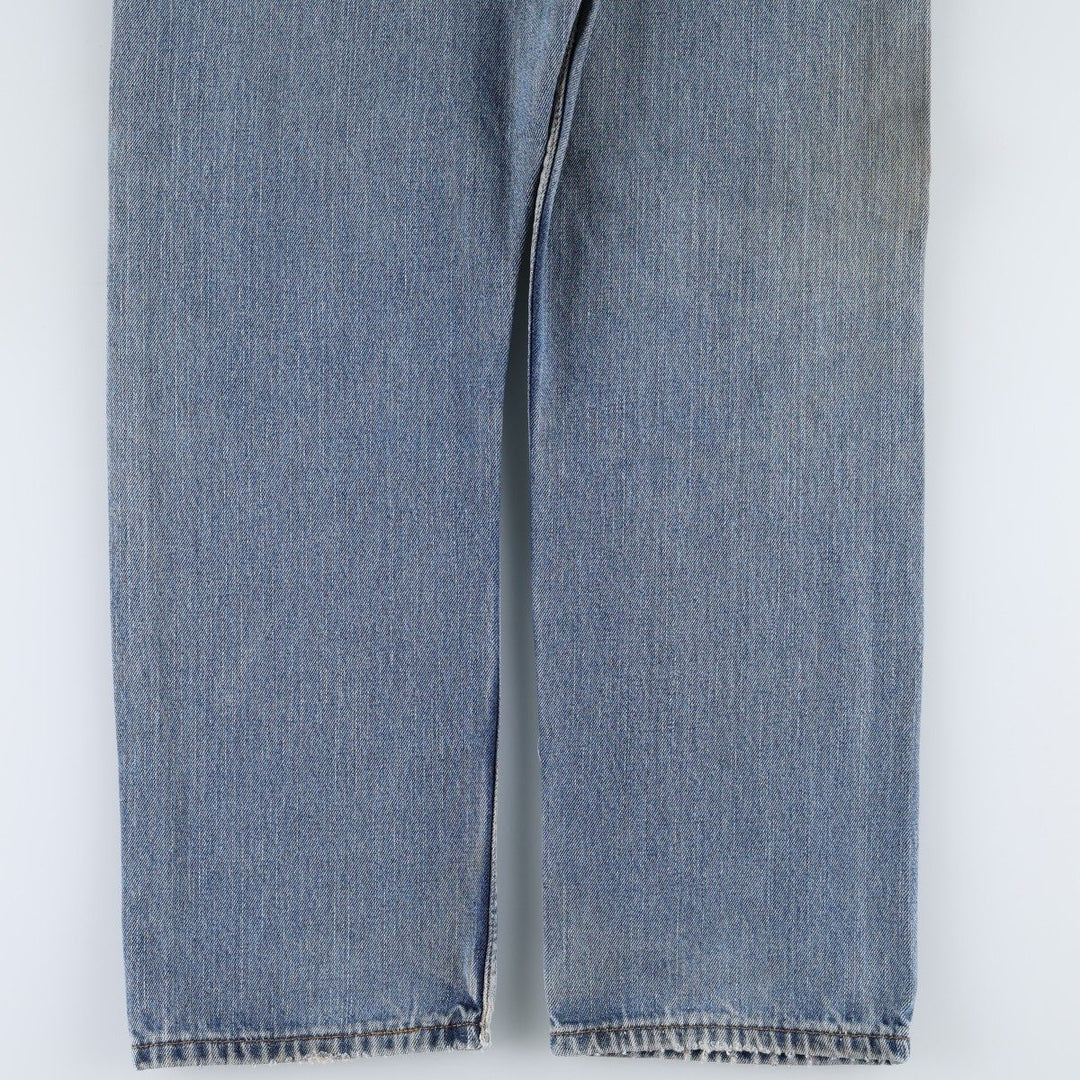 Levi's 505 REGULAR FIT tapered denim pants for men, size w32 cotton blue type Vintage Second Hand