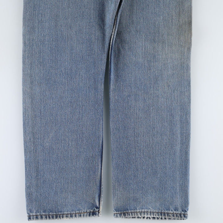 Levi's 505 REGULAR FIT tapered denim pants for men, size w32 cotton blue type Vintage Second Hand