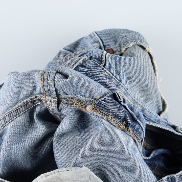 Levi's 505 REGULAR FIT tapered denim pants for men, size w32 cotton blue type Vintage Second Hand