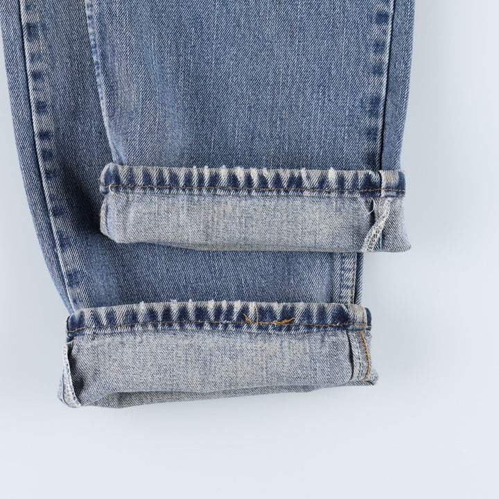 Levi's 505 REGULAR FIT tapered denim pants for men, size w32 cotton blue type Vintage Second Hand
