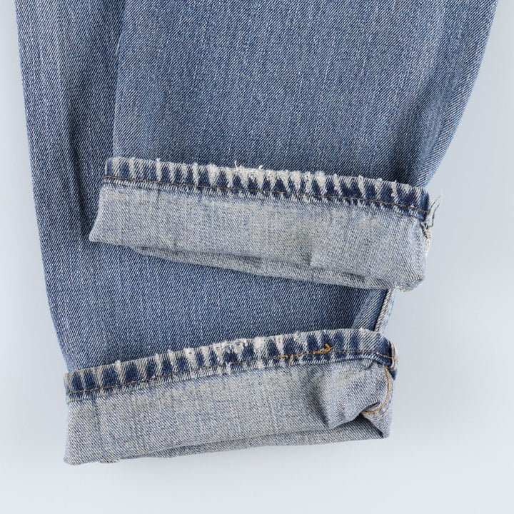 Levi's 505 REGULAR FIT tapered denim pants for men, size w32 cotton blue type Vintage Second Hand