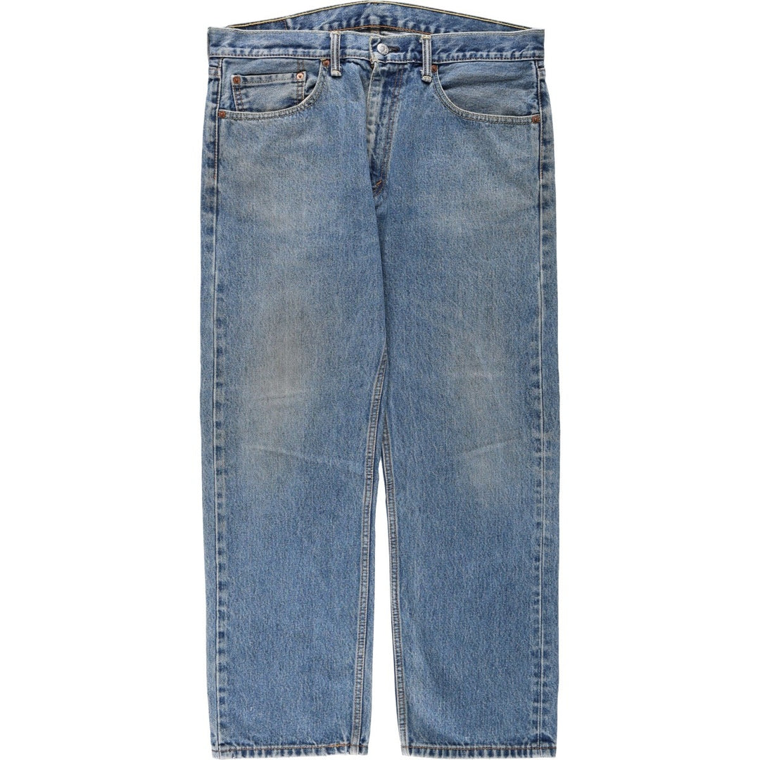 Levi's 505 tapered denim pants for men, size w37 unclear blue type Vintage Second Hand