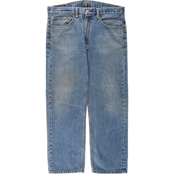 Levi's 505 tapered denim pants for men, size w37 unclear blue type Vintage Second Hand