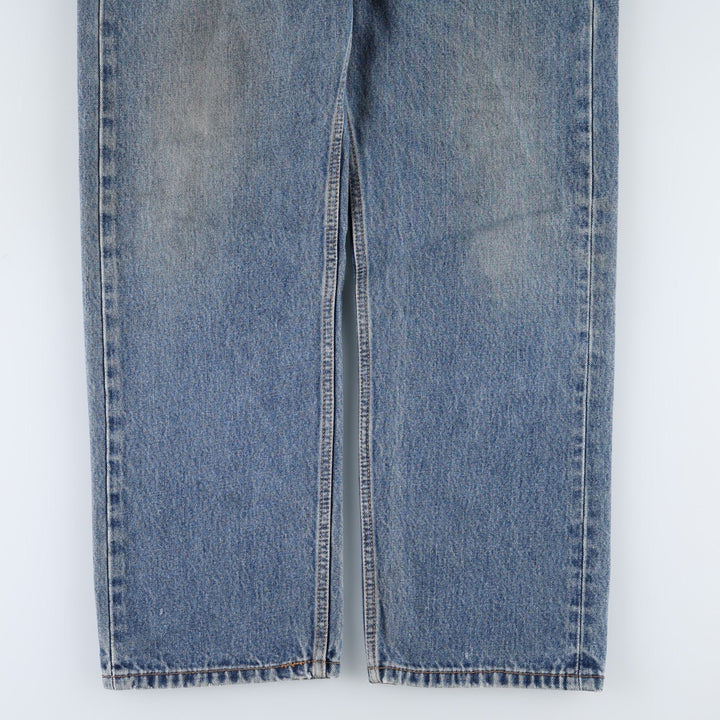 Levi's 505 tapered denim pants for men, size w37 unclear blue type Vintage Second Hand