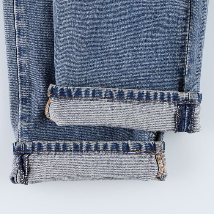 Levi's 505 tapered denim pants for men, size w37 unclear blue type Vintage Second Hand