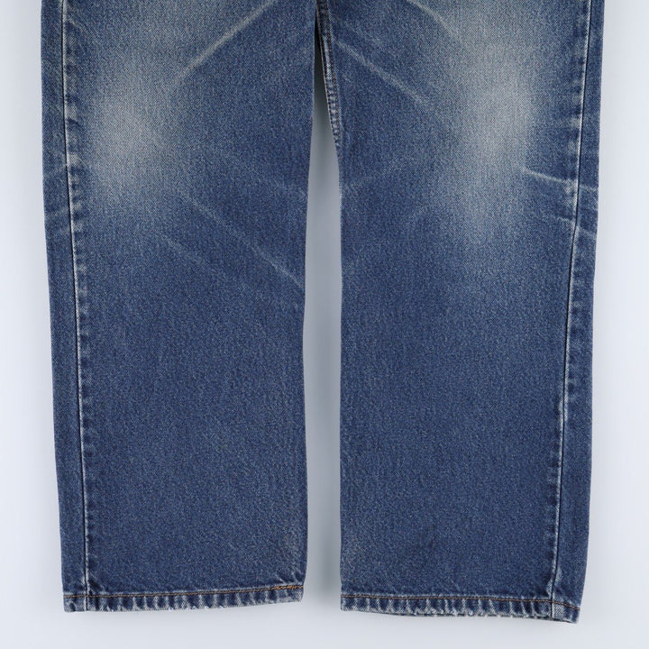 Levi's 505 REGULAR FIT tapered denim pants for men, size w36 cotton blue type Vintage Second Hand
