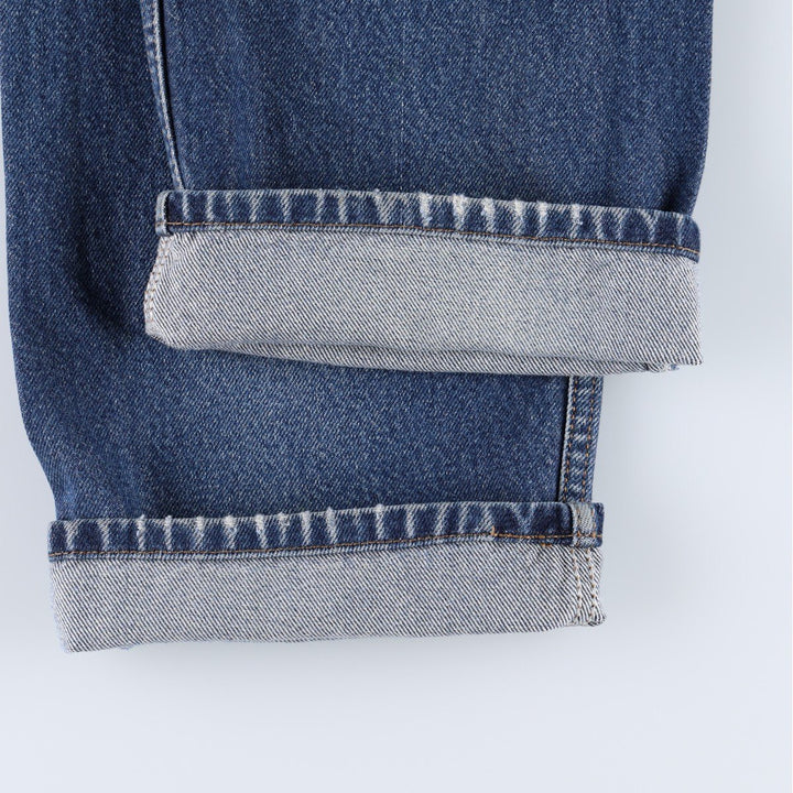 Levi's 505 REGULAR FIT tapered denim pants for men, size w36 cotton blue type Vintage Second Hand