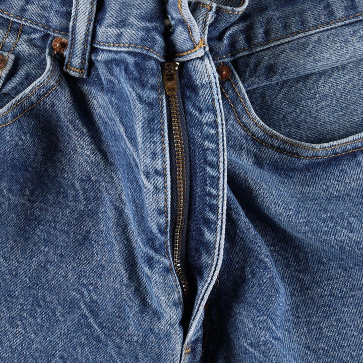 Levi's 505 Patchwork Tapered Denim Pants, Men's Size W34 (approx.) cotton blue type Vintage Second Hand