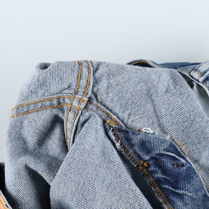 Levi's 505 Patchwork Tapered Denim Pants, Men's Size W34 (approx.) cotton blue type Vintage Second Hand