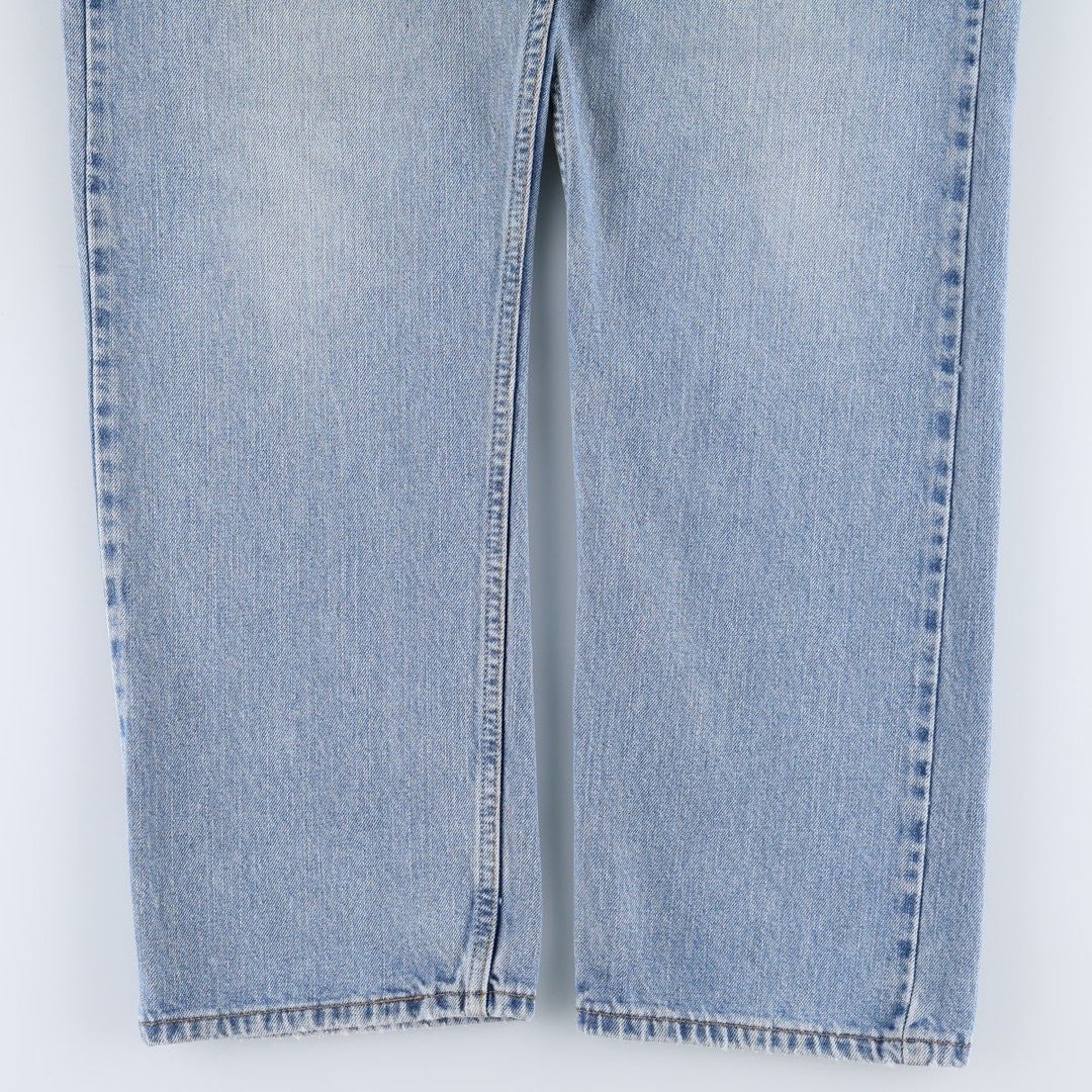 Levi's 505 REGULAR FIT tapered denim pants for men, size w33 cotton blue type Vintage Second Hand