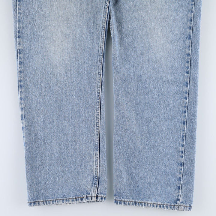 Levi's 505 REGULAR FIT tapered denim pants for men, size w33 cotton blue type Vintage Second Hand