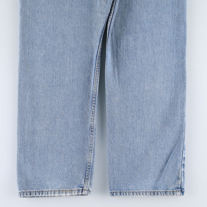 Levi's 505 REGULAR FIT tapered denim pants for men, size w33 cotton blue type Vintage Second Hand