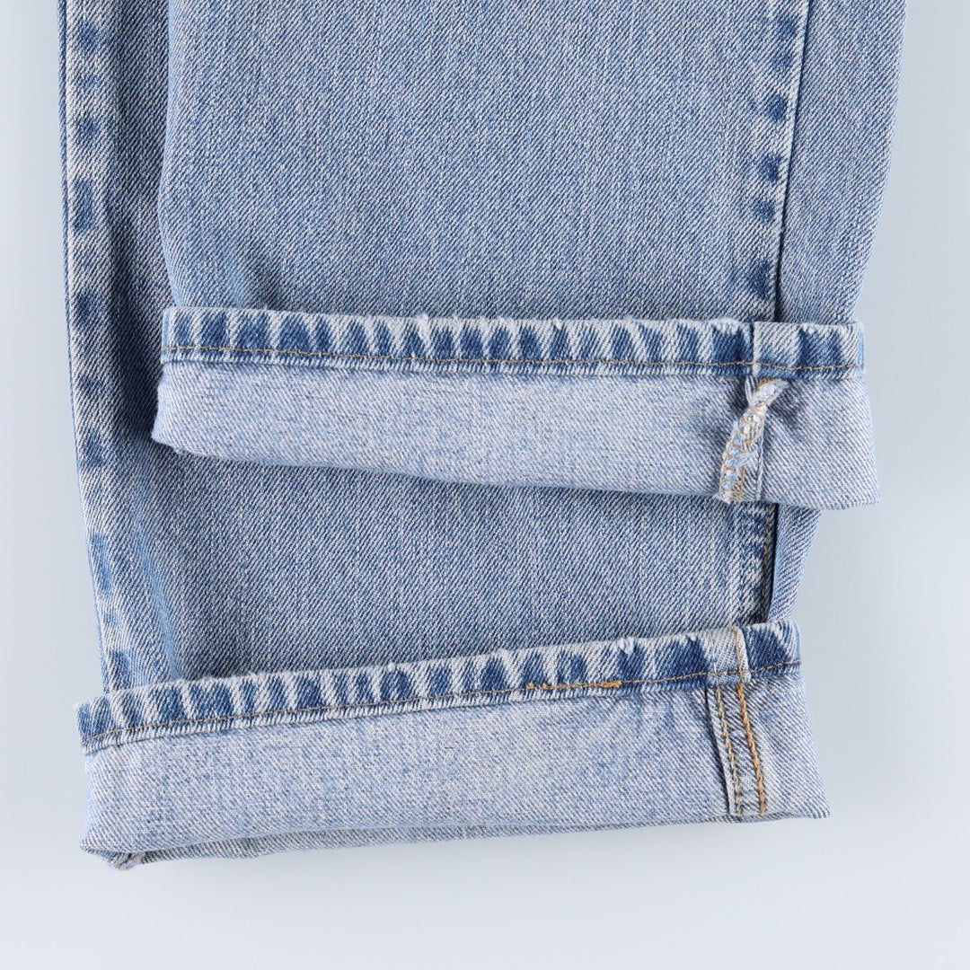 Levi's 505 REGULAR FIT tapered denim pants for men, size w33 cotton blue type Vintage Second Hand