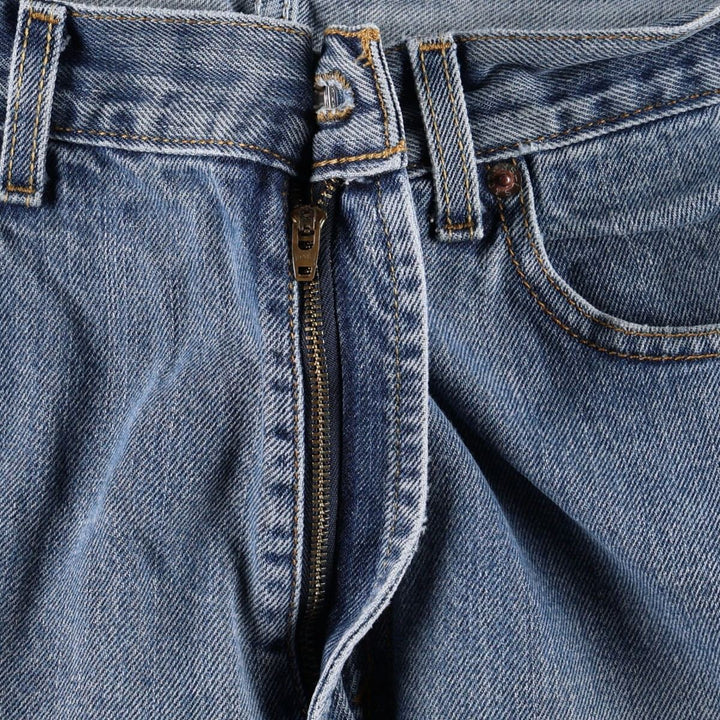 Levi's 505 REGULAR FIT tapered denim pants for men, size w34 cotton blue type Vintage Second Hand