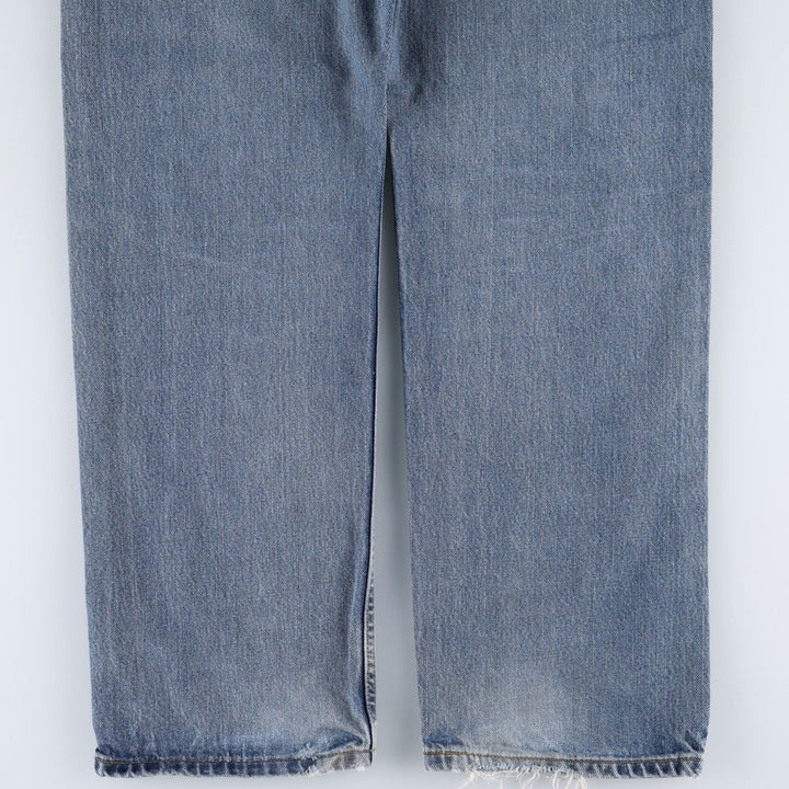 Levi's 505 REGULAR FIT tapered denim pants for men, size w34 cotton blue type Vintage Second Hand
