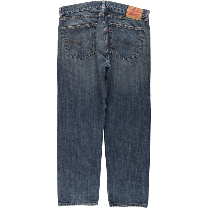 Levi's 505 tapered denim pants for men, size w37 unclear blue type Vintage Second Hand