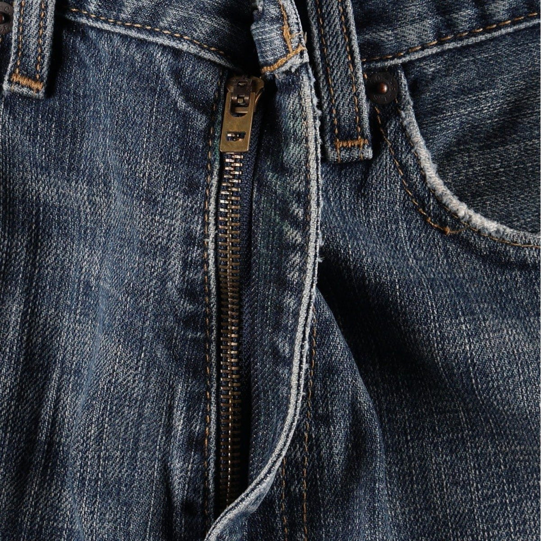 Levi's 505 tapered denim pants for men, size w37 unclear blue type Vintage Second Hand