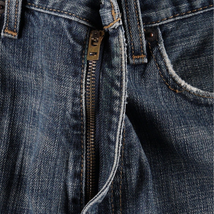 Levi's 505 tapered denim pants for men, size w37 unclear blue type Vintage Second Hand