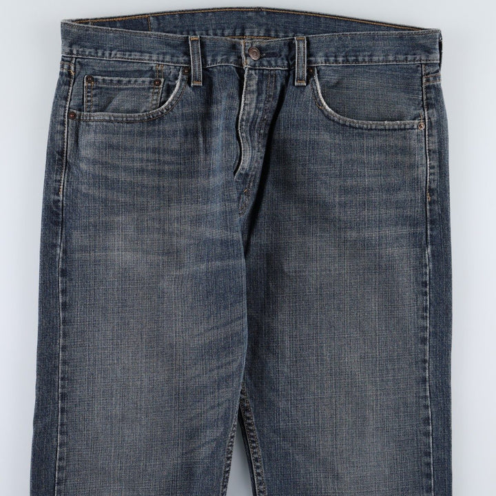 Levi's 505 tapered denim pants for men, size w37 unclear blue type Vintage Second Hand