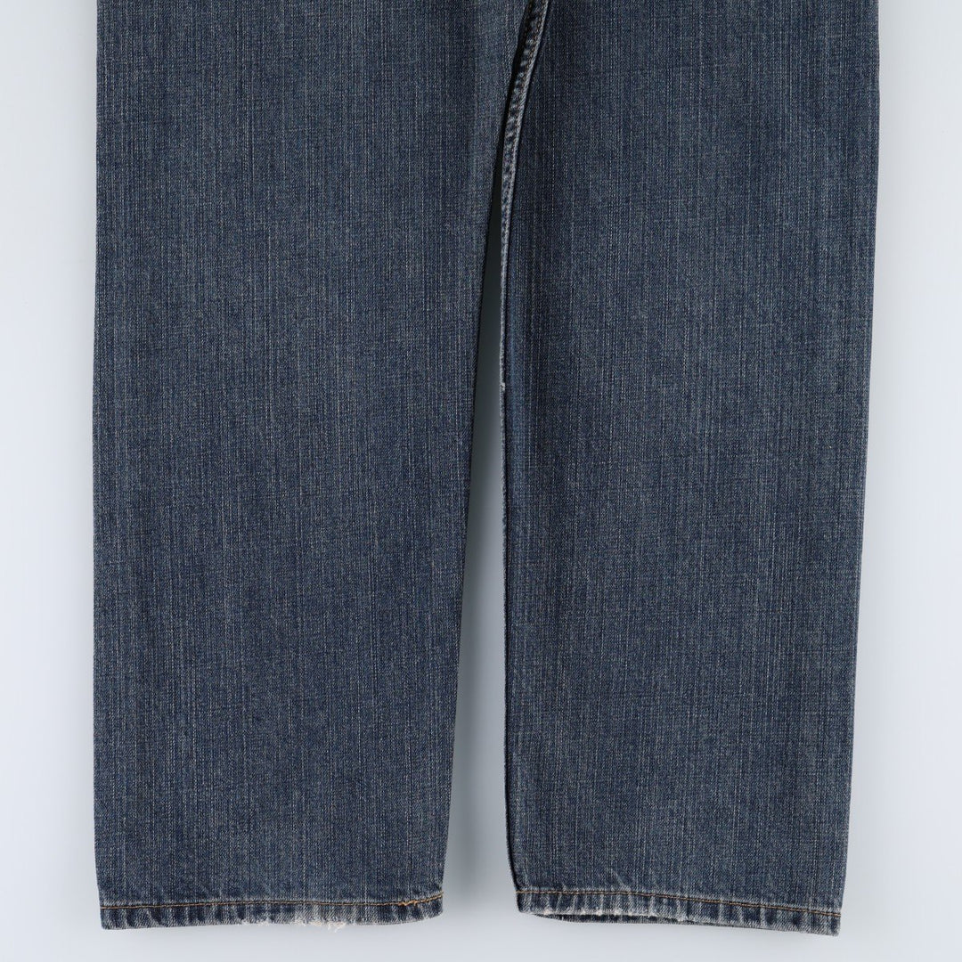 Levi's 505 tapered denim pants for men, size w37 unclear blue type Vintage Second Hand