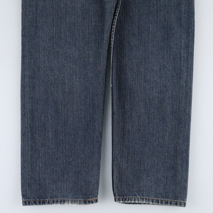 Levi's 505 tapered denim pants for men, size w37 unclear blue type Vintage Second Hand