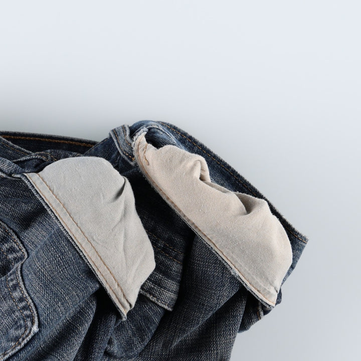 Levi's 505 tapered denim pants for men, size w37 unclear blue type Vintage Second Hand