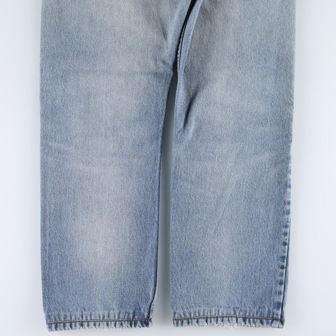 Levi's 505 Straight Fit Tapered Denim Pants, Men's, Size 35 cotton blue type Vintage Second Hand