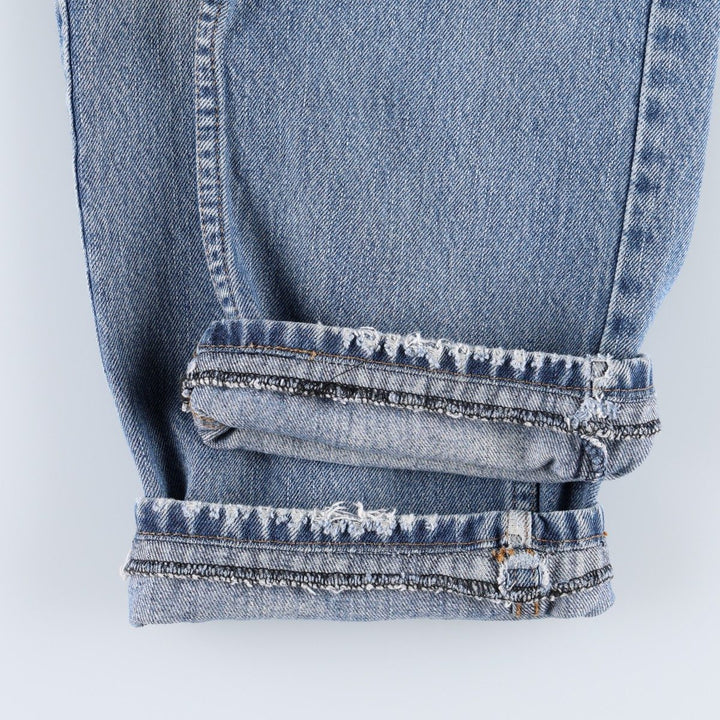 Levi's 505 Straight Fit Tapered Denim Pants, Men's, Size 35 cotton blue type Vintage Second Hand