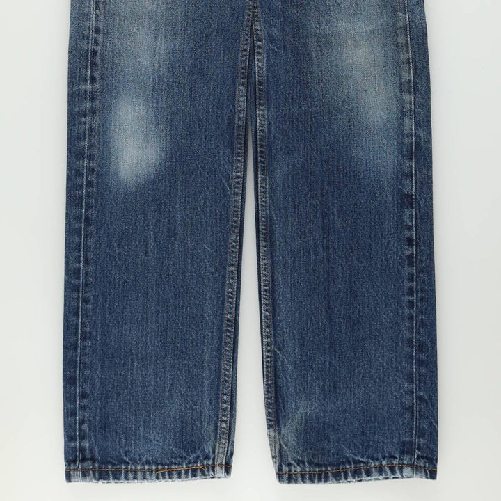 Levi's 505 tapered denim pants for men, equivalent to w31 unclear blue type Vintage Second Hand