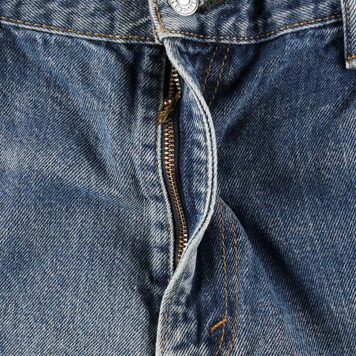 Levi's 00517-0216 Flare Cut Denim Pants, Men's W35 (approx.) cotton blue type Vintage Second Hand