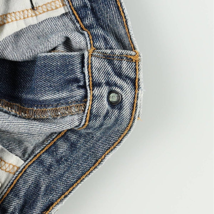 Levi's 00517-0216 Flare Cut Denim Pants, Men's W35 (approx.) cotton blue type Vintage Second Hand