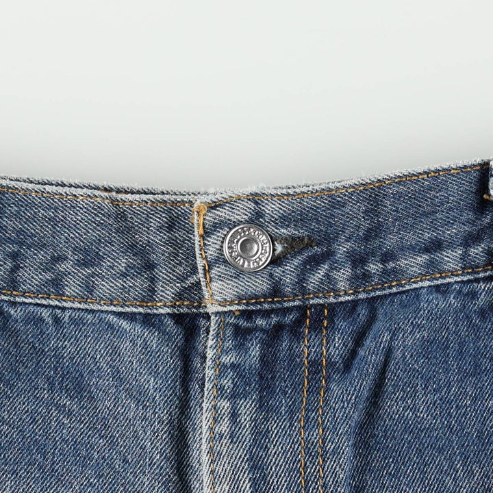 Levi's 00517-0216 Flare Cut Denim Pants, Men's W35 (approx.) cotton blue type Vintage Second Hand