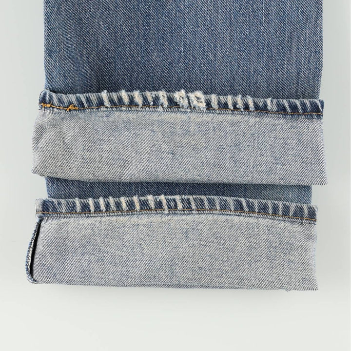 Levi's 00517-0216 Flare Cut Denim Pants, Men's W35 (approx.) cotton blue type Vintage Second Hand
