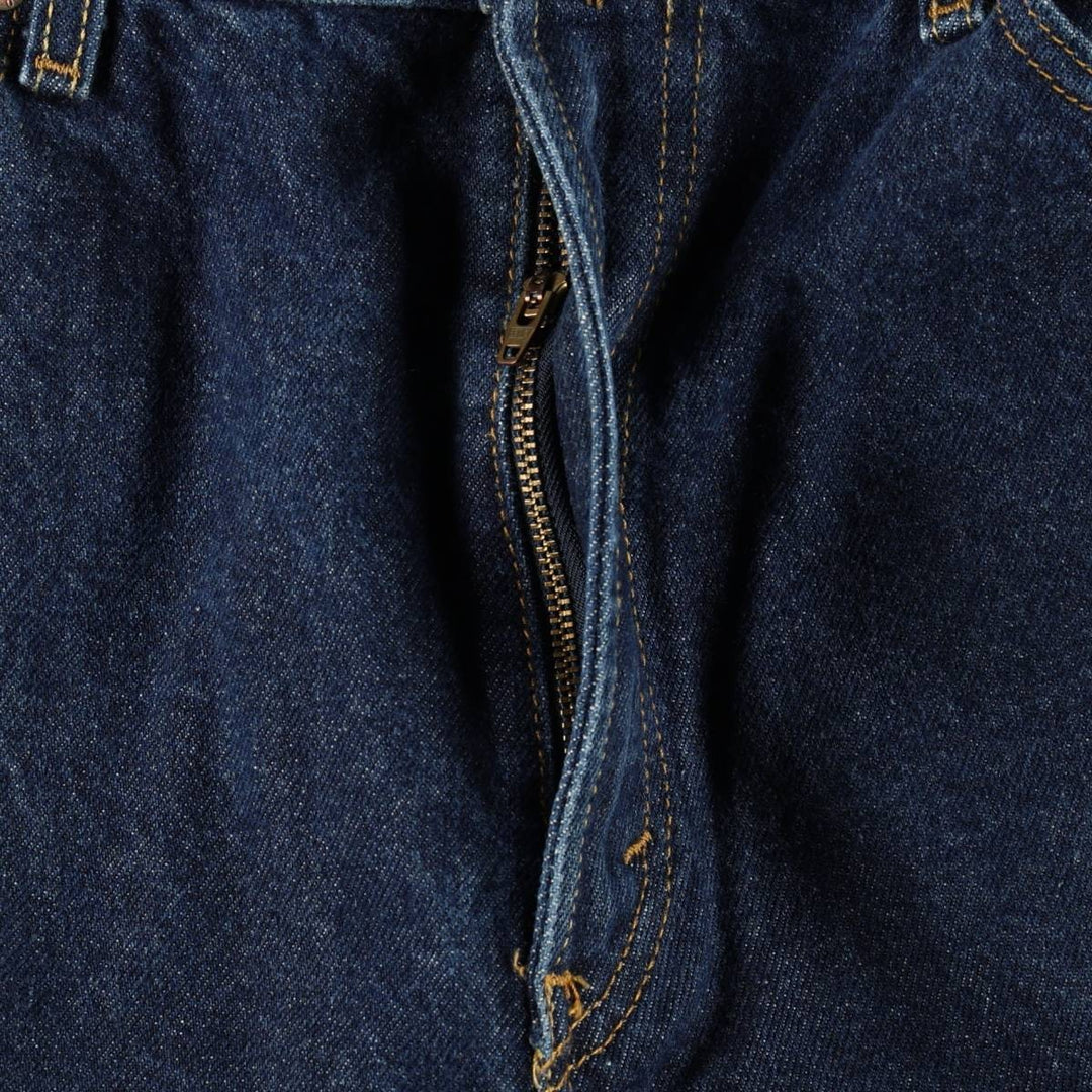 00'S Levi's 505 REGULAR FIT tapered denim pants for men, size w36 cotton blue type Vintage Second Hand