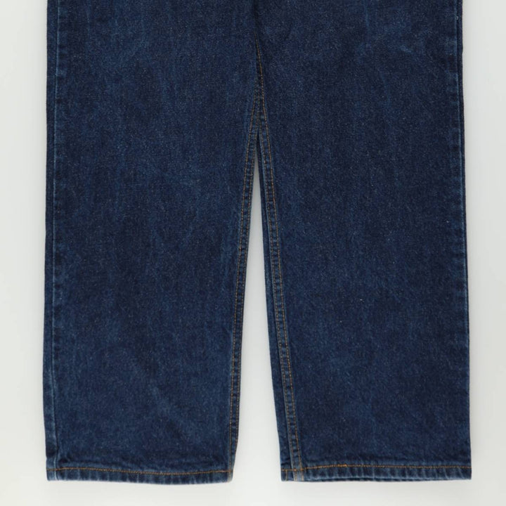 00'S Levi's 505 REGULAR FIT tapered denim pants for men, size w36 cotton blue type Vintage Second Hand