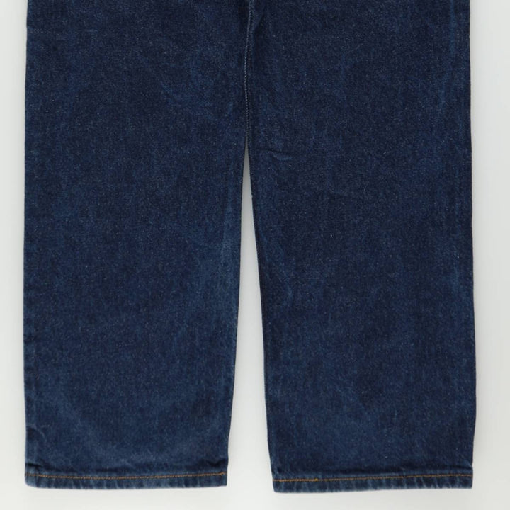 00'S Levi's 505 REGULAR FIT tapered denim pants for men, size w36 cotton blue type Vintage Second Hand