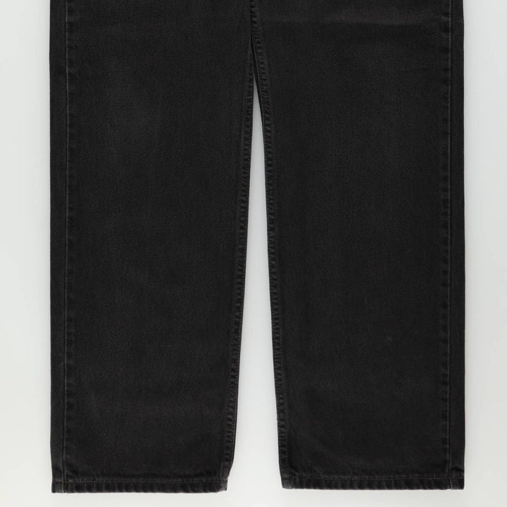 90'S Levi's 505 Regular Fit Straight Leg Black Denim Tapered Denim Pants, Made in Canada, Men's Size 36 cotton black type Vintage Second Hand