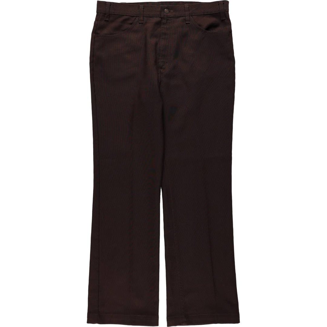Levi's 10517-4528 Men's Slacks Pants, Size W36 (approx.), Vintage unclear brown type Vintage Second Hand