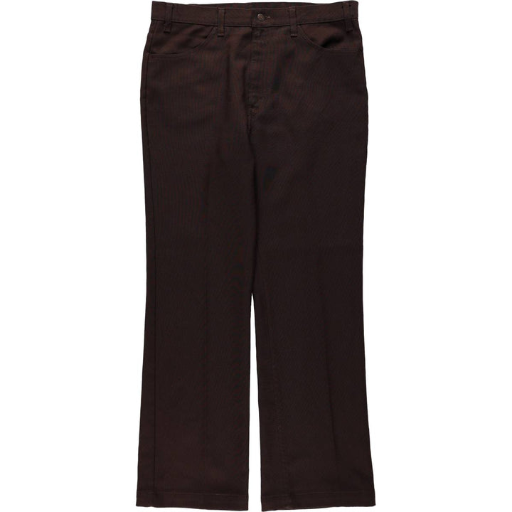 Levi's 10517-4528 Men's Slacks Pants, Size W36 (approx.), Vintage unclear brown type Vintage Second Hand
