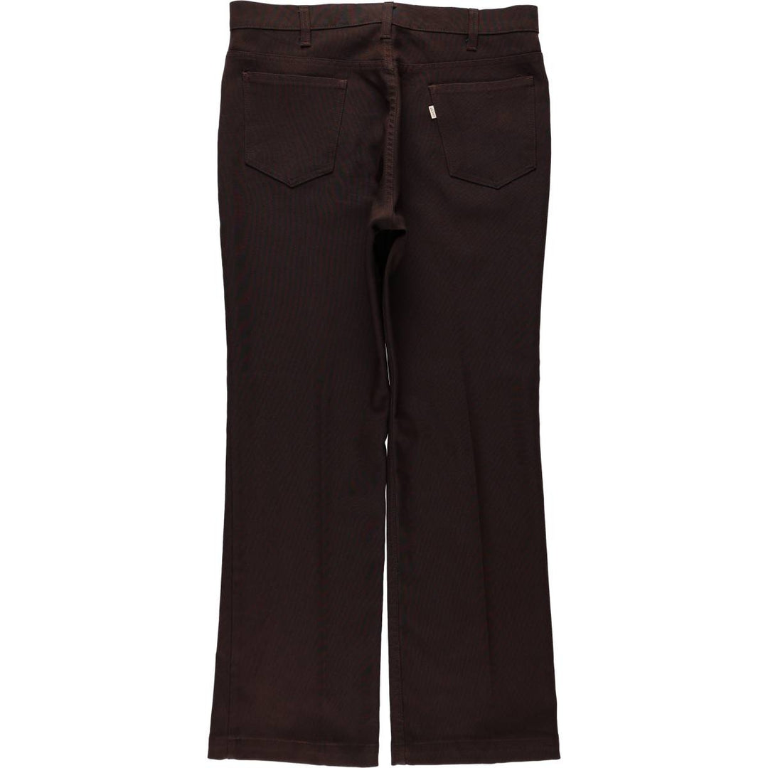 Levi's 10517-4528 Men's Slacks Pants, Size W36 (approx.), Vintage unclear brown type Vintage Second Hand