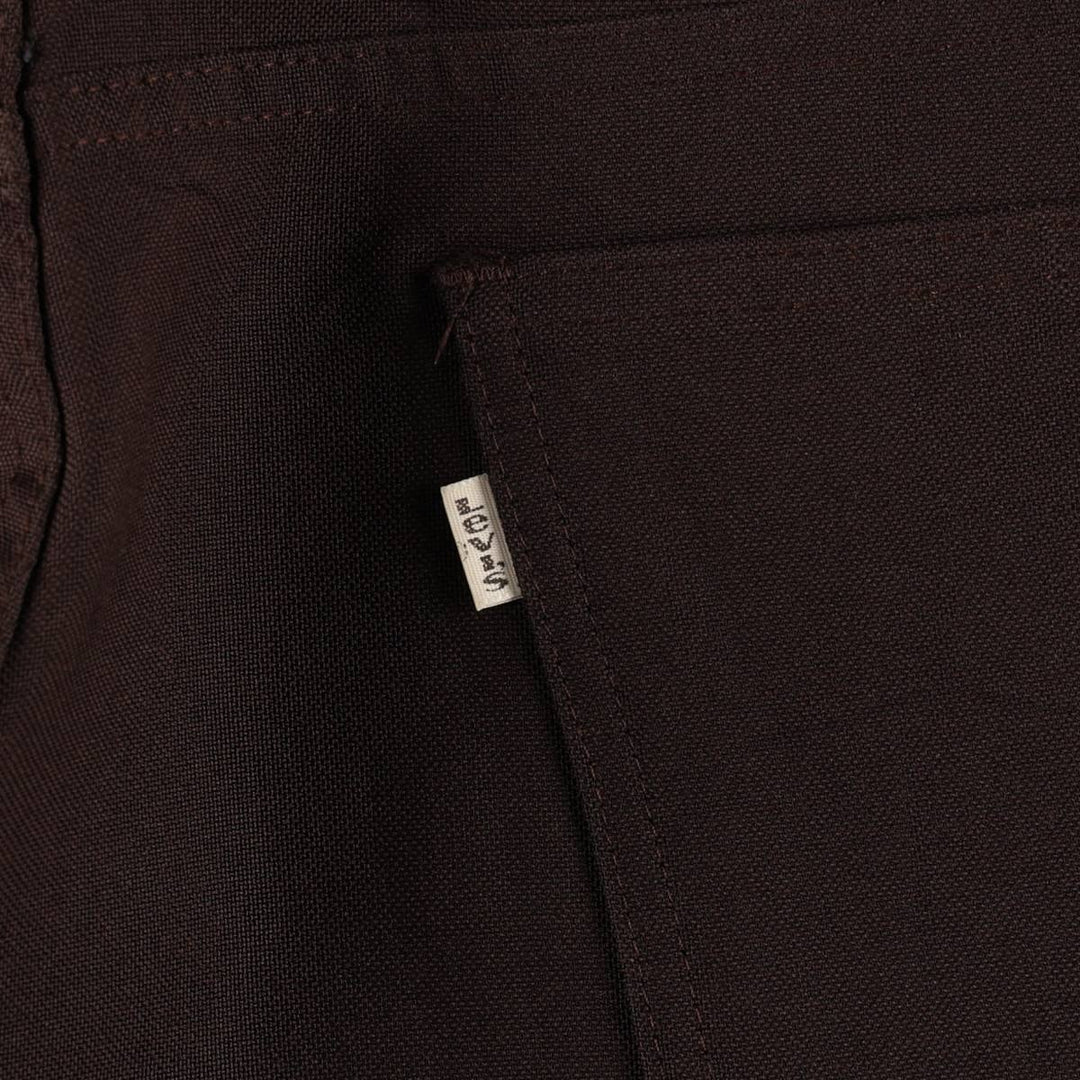 Levi's 10517-4528 Men's Slacks Pants, Size W36 (approx.), Vintage unclear brown type Vintage Second Hand