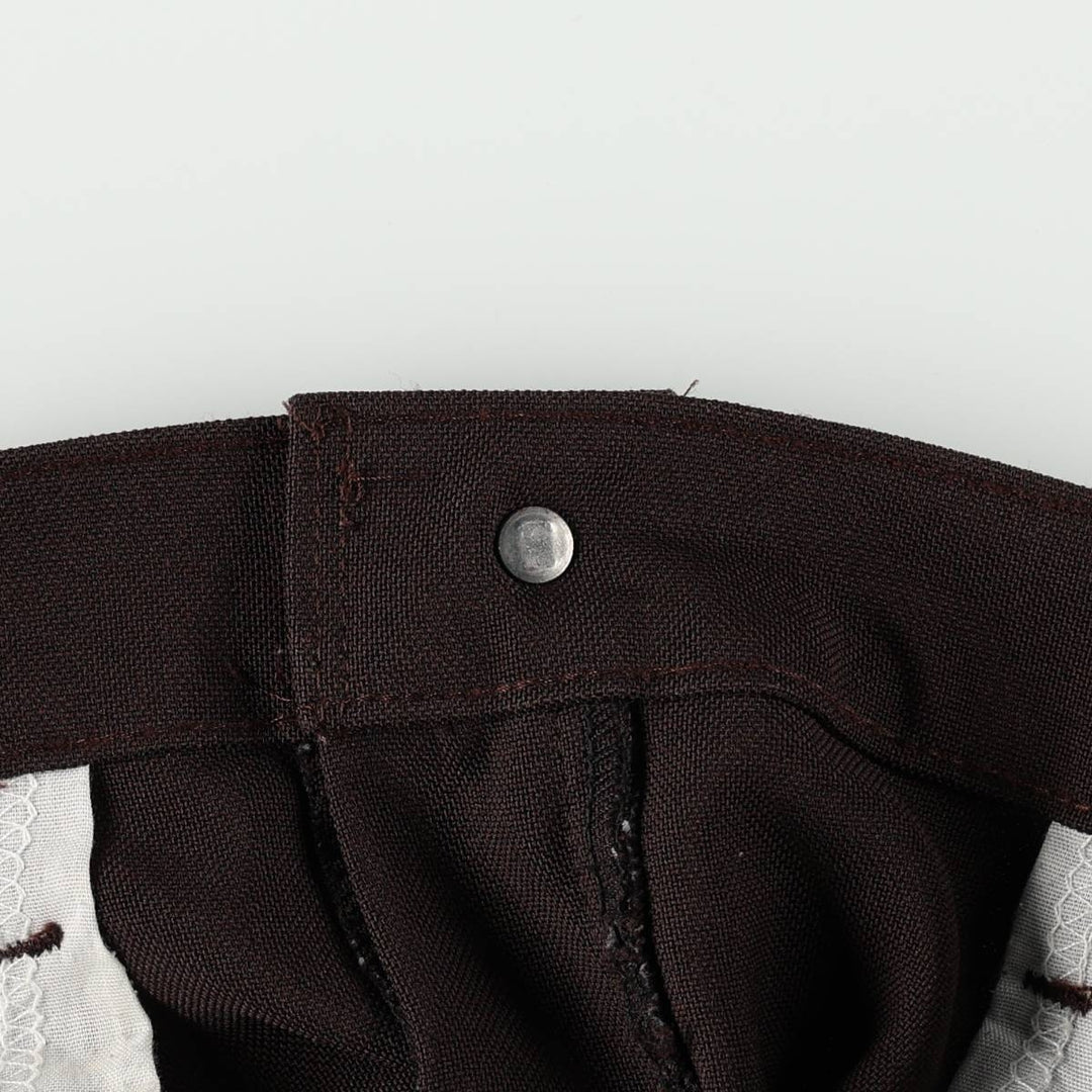 Levi's 10517-4528 Men's Slacks Pants, Size W36 (approx.), Vintage unclear brown type Vintage Second Hand